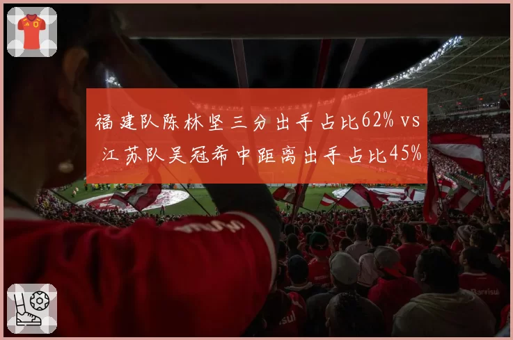 福建队陈林坚三分出手占比62% vs 江苏队吴冠希中距离出手占比45%，老将战术角色演变