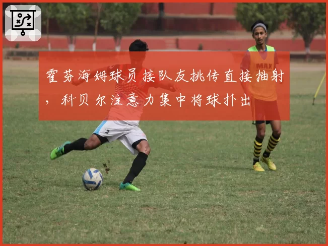 霍芬海姆球员接队友挑传直接抽射，科贝尔注意力集中将球扑出