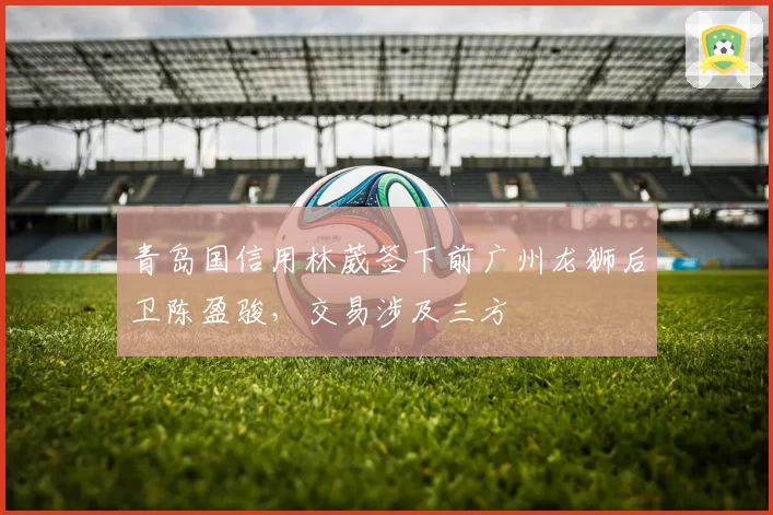 青岛国信用林葳签下前广州龙狮后卫陈盈骏，交易涉及三方
